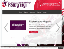 Tablet Screenshot of kttnowystyl.pl